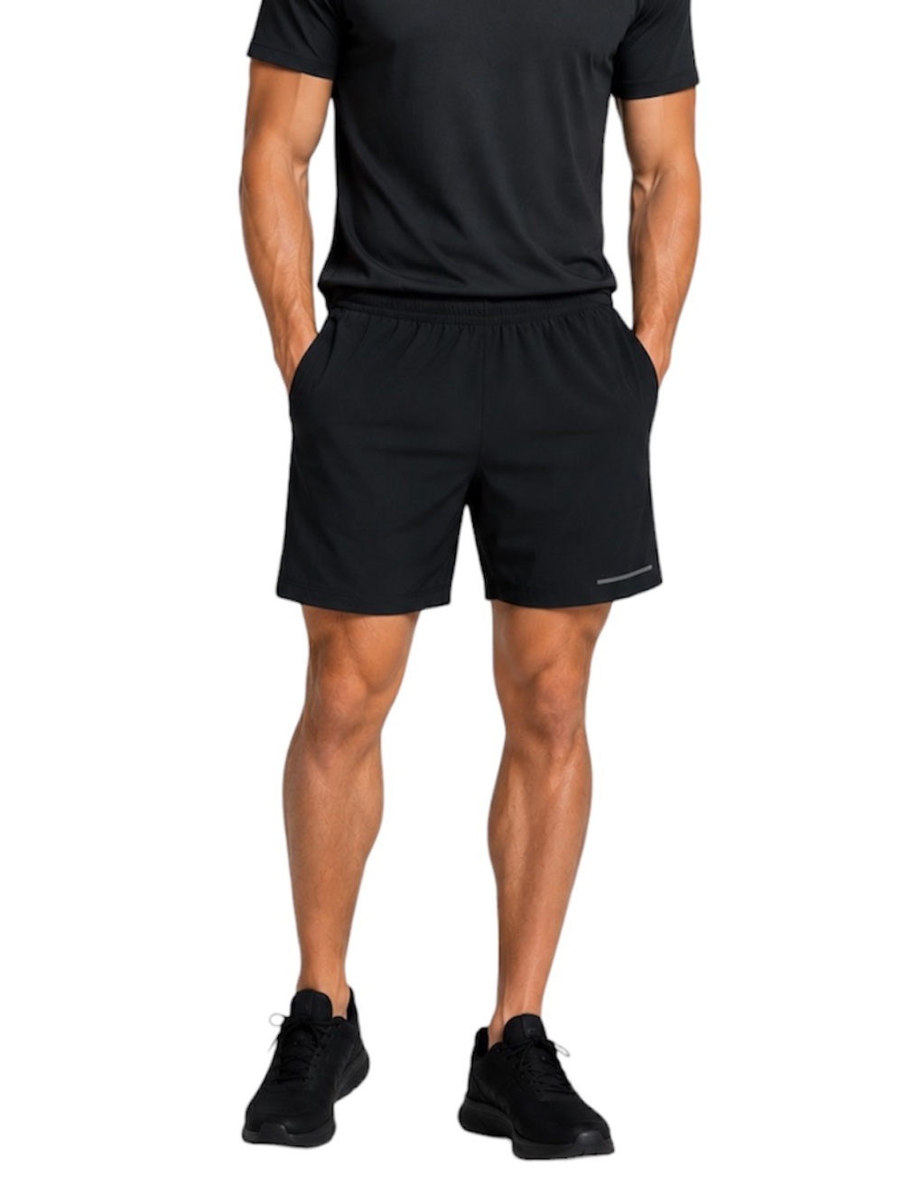 LULULEMON ATHLETICA Men's Black Performance Shorts